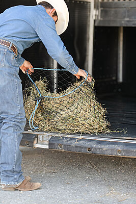 Hay Chix Half Bale Net